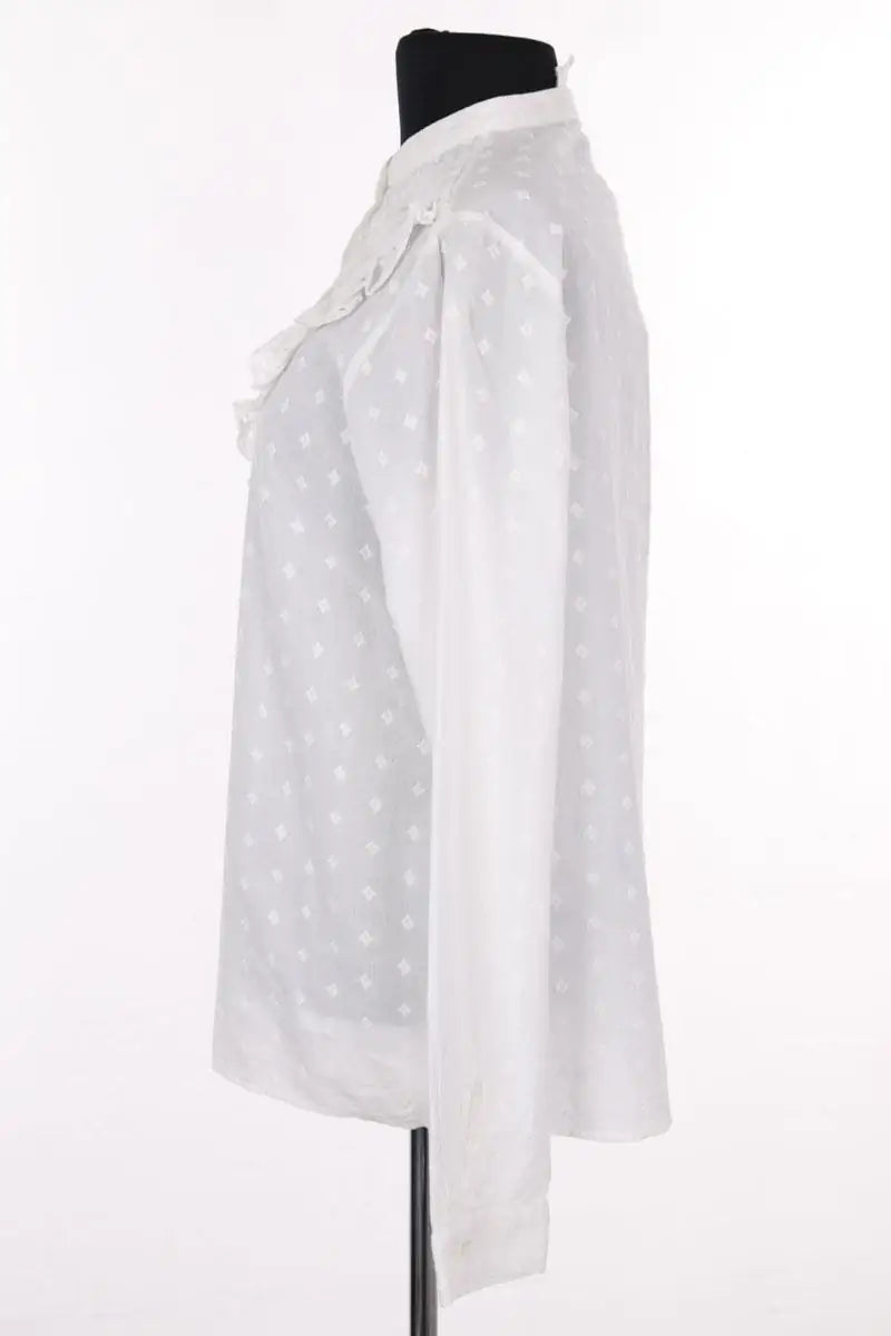 Blouse Sézane Blanc en Coton