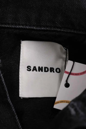 Veste Sandro Noir en Coton
