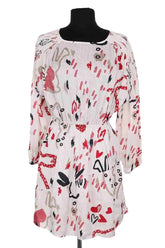 Robe Ba&Sh Blanc en Viscose, taille XS - Seconde Main