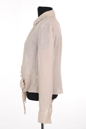 Chemise Mes Demoiselles Beige en Lin