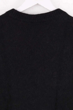 Pull Sézane Noir en Laine