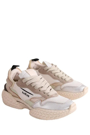 Baskets Ghoud Beige en Cuir