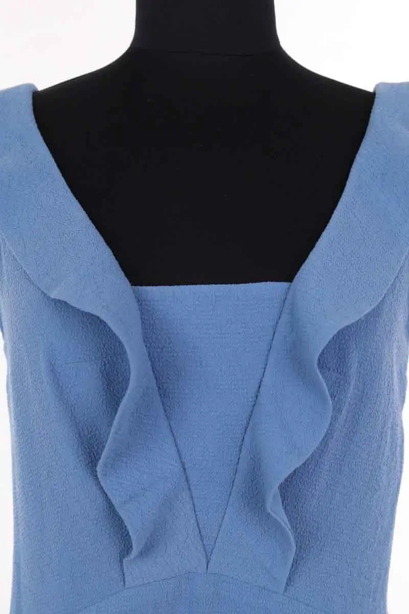 Robe Sandro Bleu en Synthétique