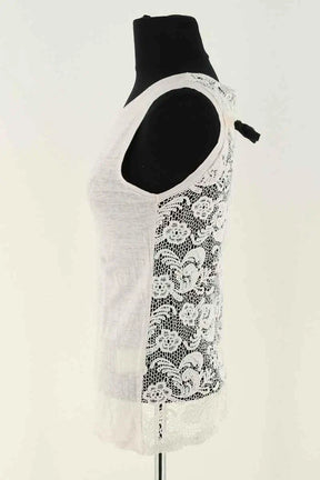 Top sans manche Sandro Rose en Coton