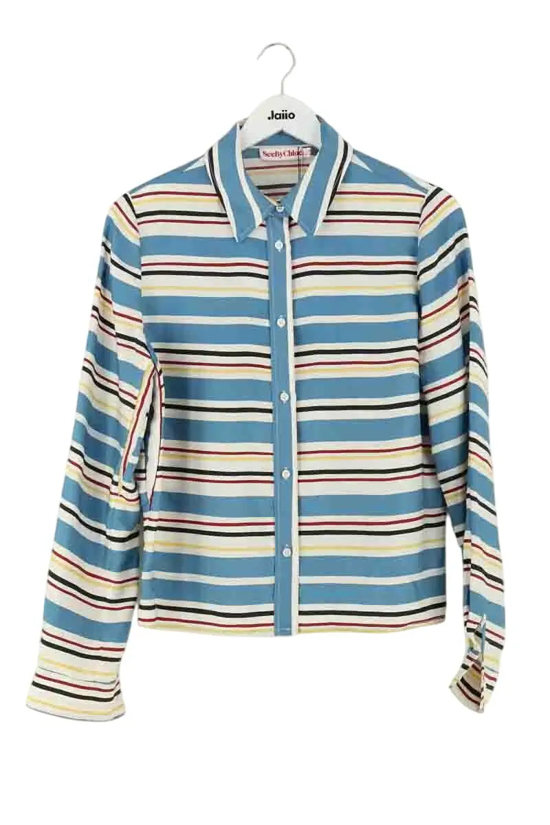 Chemise See By Chloé Bleu en Synthétique, taille M - Seconde Main