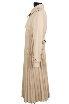 Trench-coat Sandro Beige en Coton