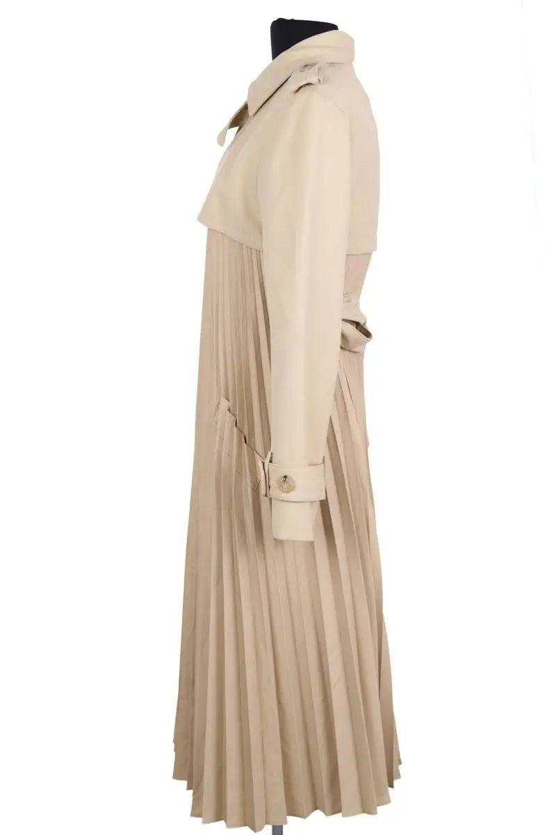 Trench-coat Sandro Beige en Coton