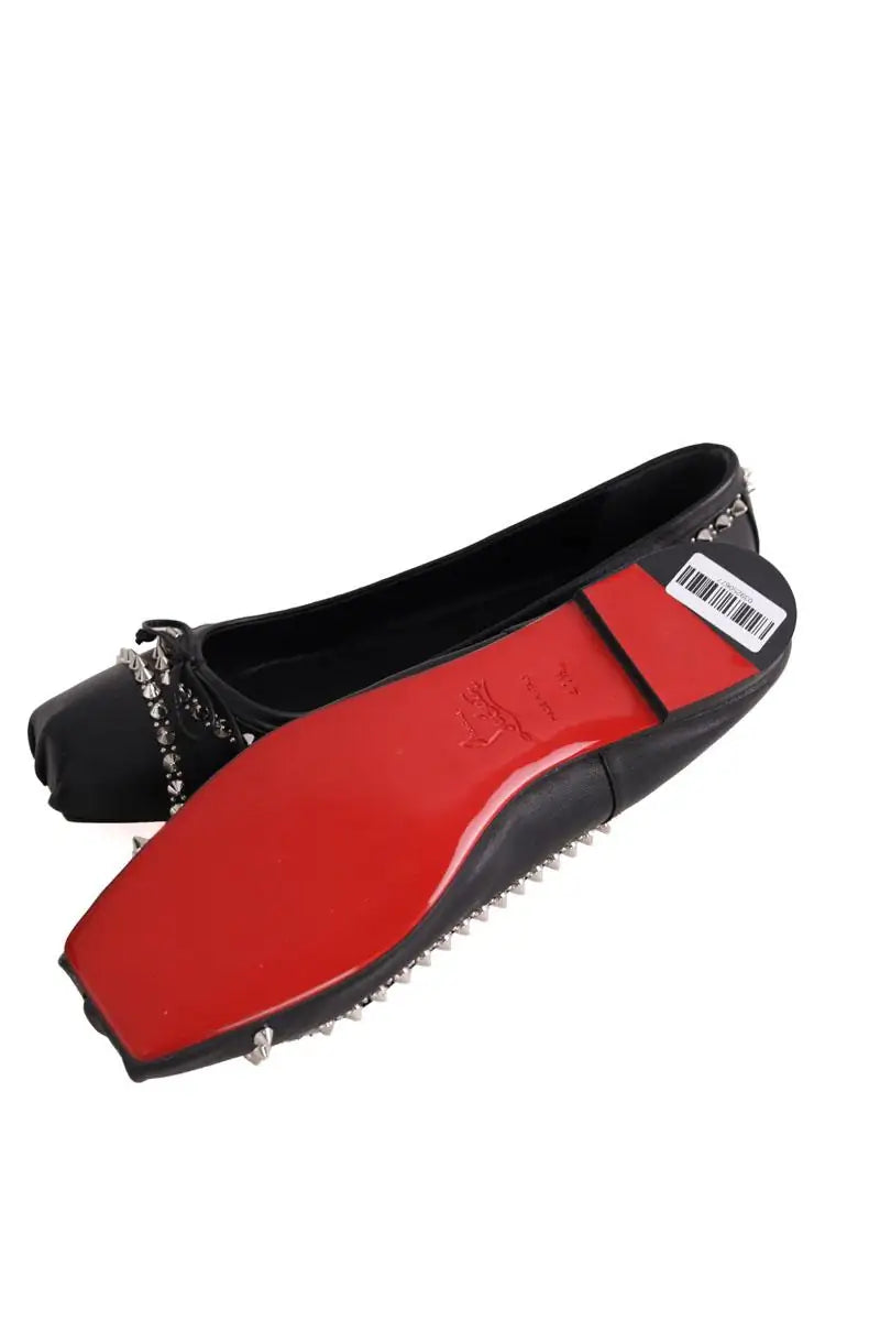 Ballerines Christian Louboutin Noir en Cuir