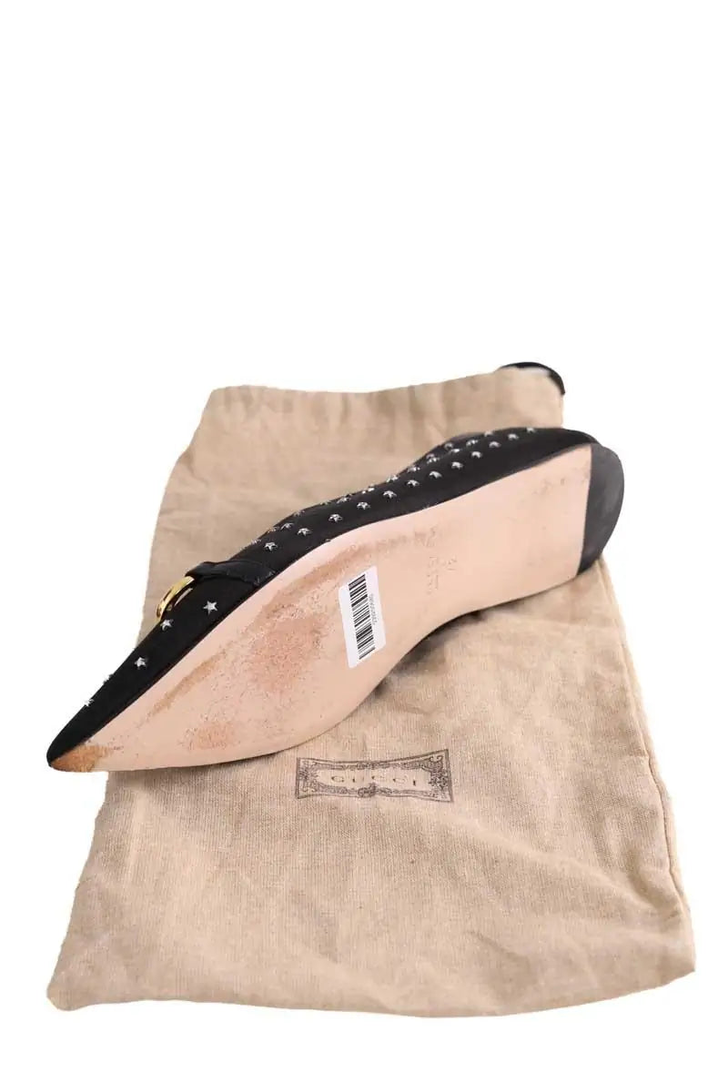 Ballerines Gucci Noir en Cuir