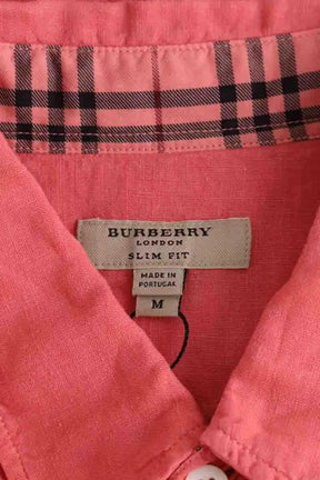 Chemise Burberry Rose en Lin