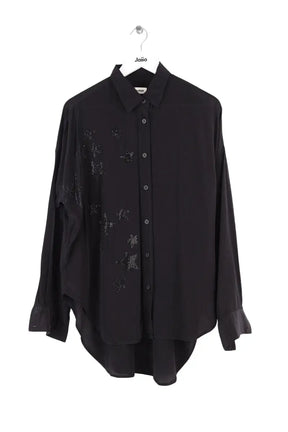 Chemise Zadig & Voltaire Noir en Synthétique, taille M - Seconde Main