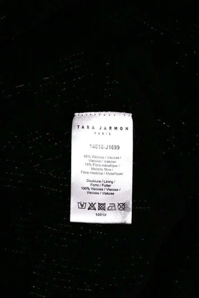 Jupe Tara Jarmon Noir en Viscose