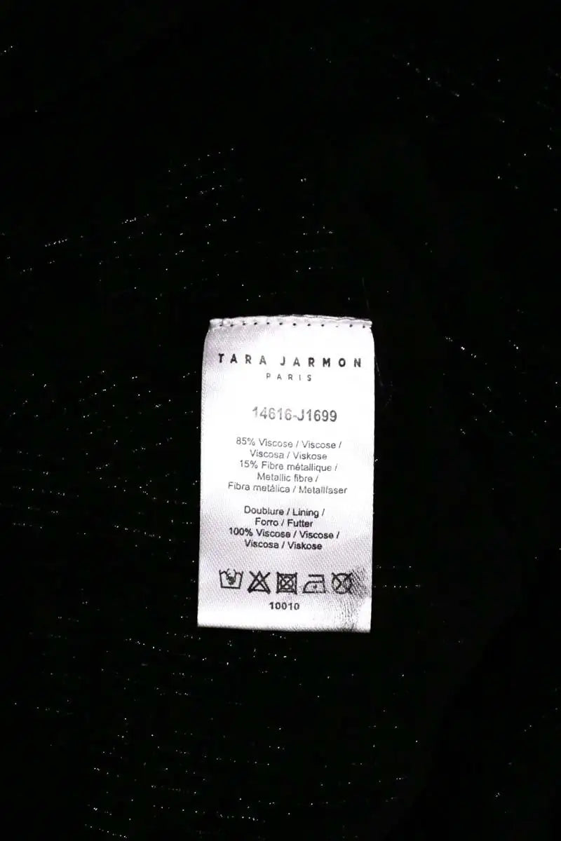 Jupe Tara Jarmon Noir en Viscose