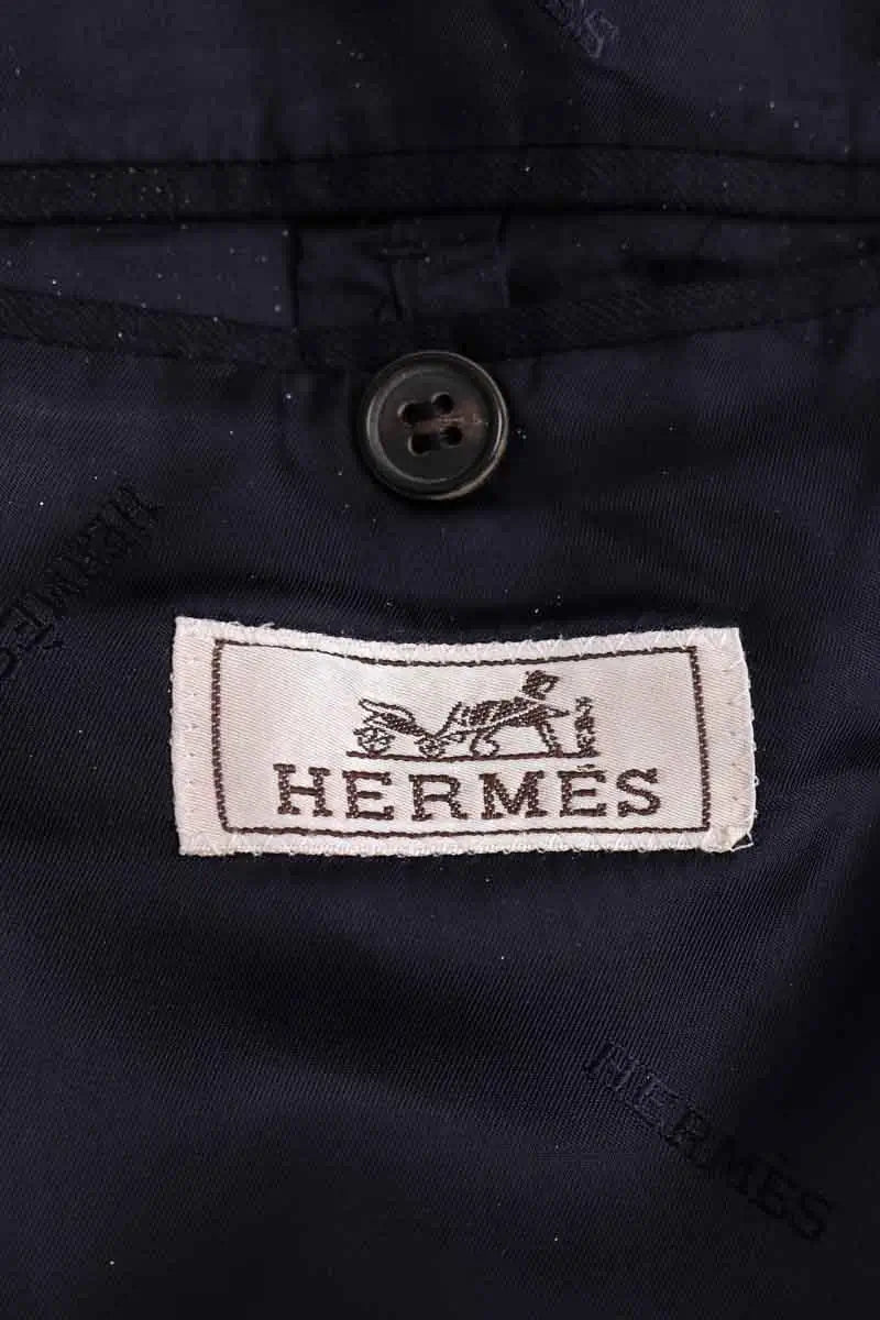 Veste Hermès Marine en Laine