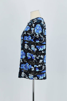 T-shirt Manoush  Bleu