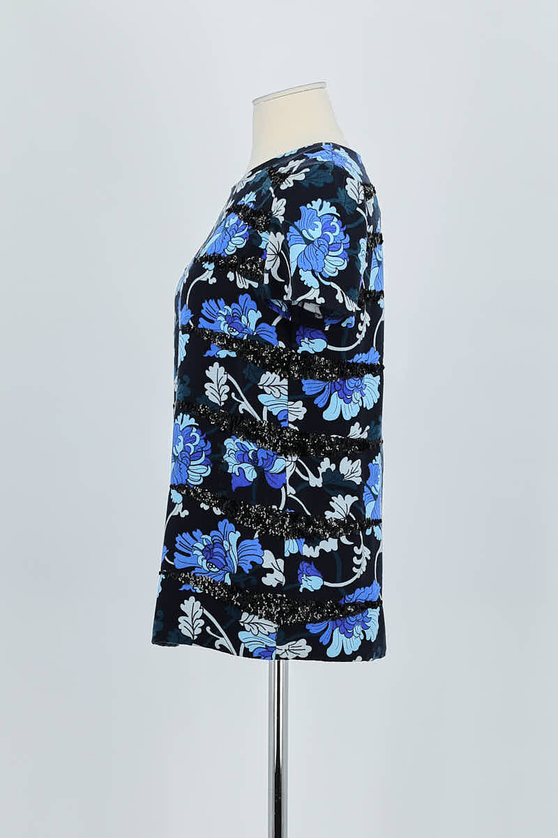 T-shirt Manoush  Bleu