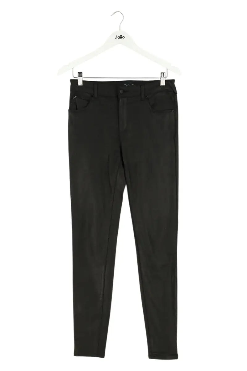 Pantalon slim Armani Jeans Noir en Synthétique, taille M - Seconde Main