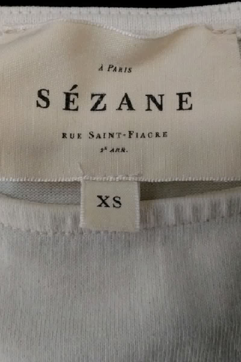 T-shirt Sézane  Blanc