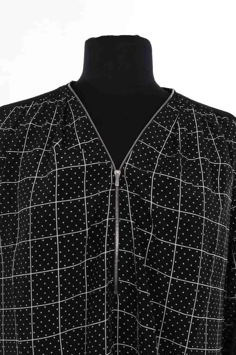 Blouse Sandro Noir en Soie