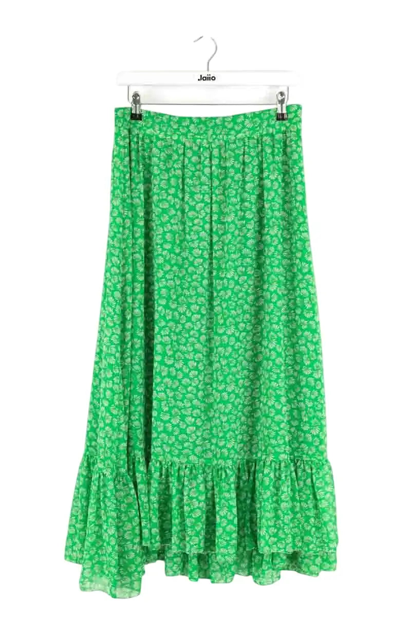 Jupe Tara Jarmon Vert en Synthétique, taille L - Seconde Main