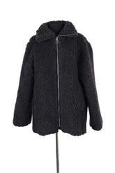 Manteau Arket Anthracite en Laine, taille S - Seconde Main