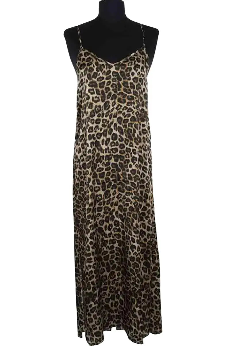 Robe The Kooples Marron en Soie, taille S - Seconde Main