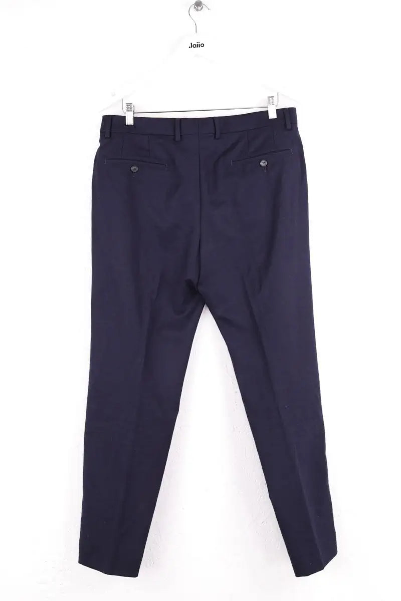 Pantalon droit Ami Bleu en Coton