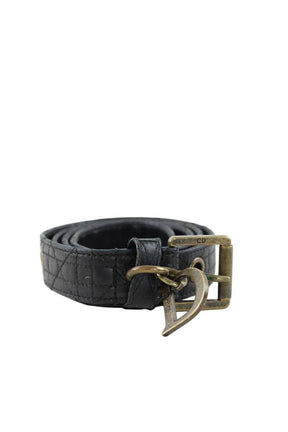 Ceinture en cuir Dior  Noir