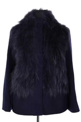 Manteau Max Mara Marine en Laine, taille XS - Seconde Main