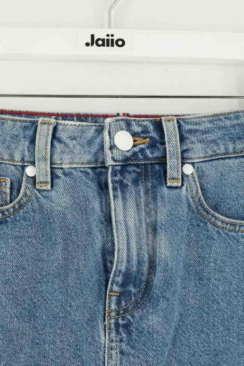 Jupe Tommy Hilfiger Bleu en Coton