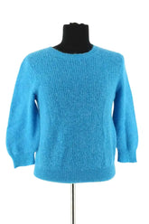 Pull Maje Bleu en Laine, taille S - Seconde Main