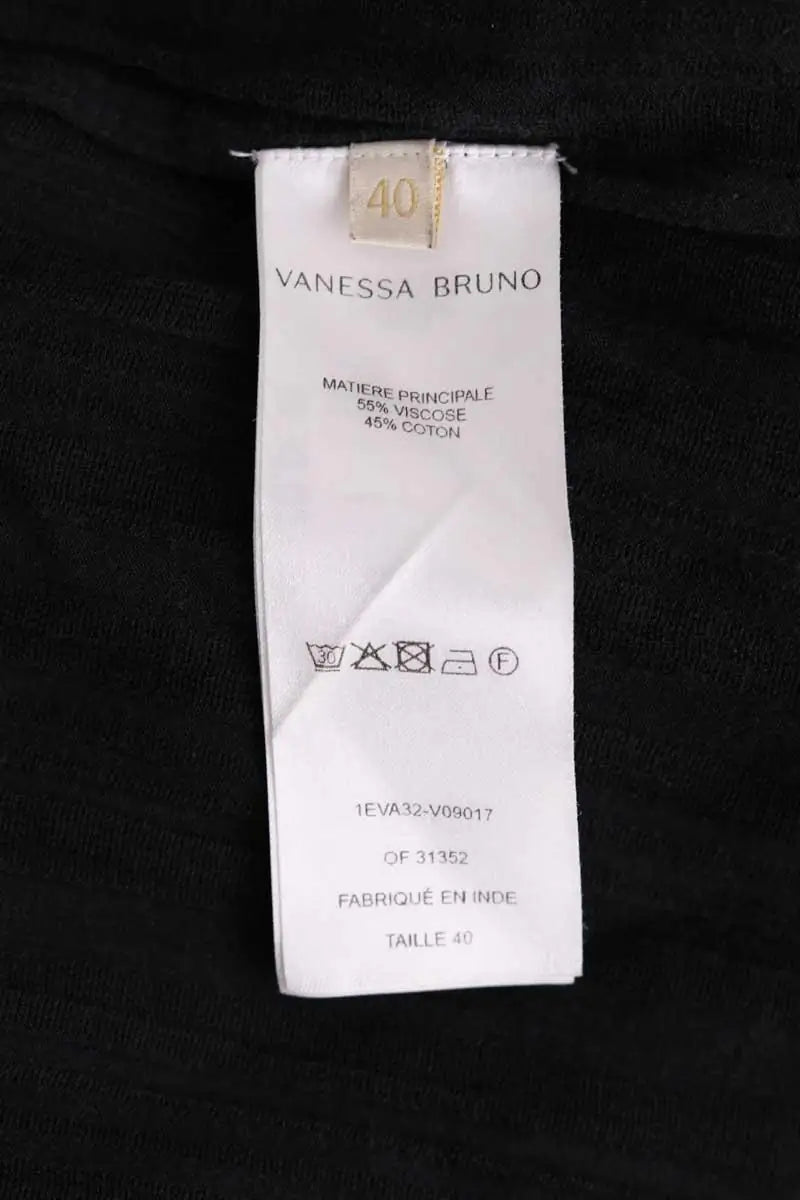 Blouse Vanessa Bruno Noir en Viscose