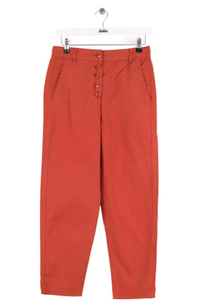 Pantalon droit Chloé Stora Orange en Coton, taille XS - Seconde Main