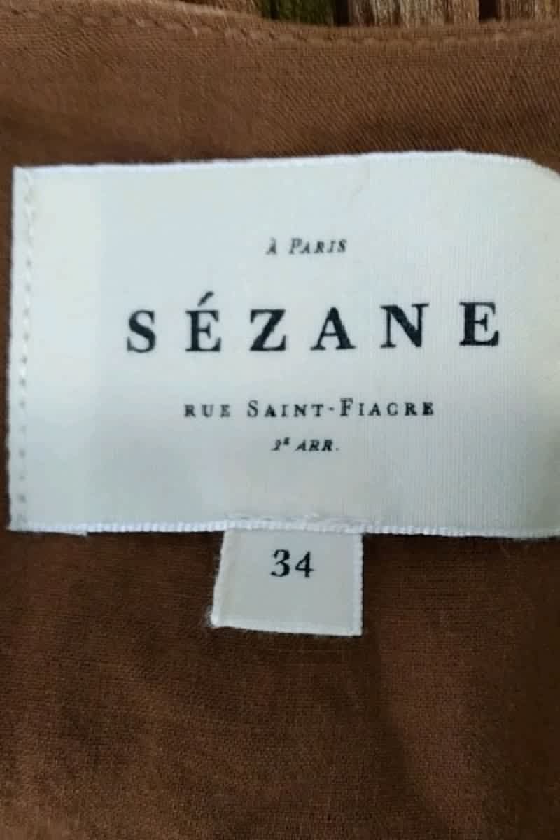 Robe Sézane  Marron