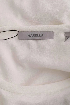 Blouse Marella Ecru en Synthétique