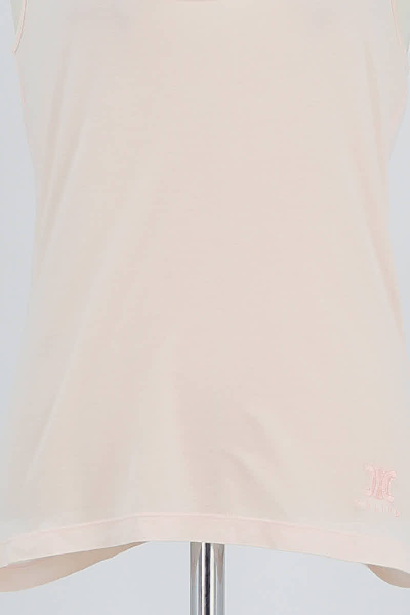 Top sans manche Celine  Rose