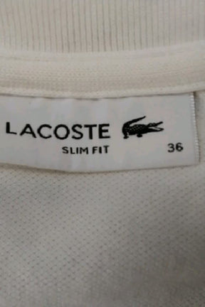 Polo Lacoste  Blanc