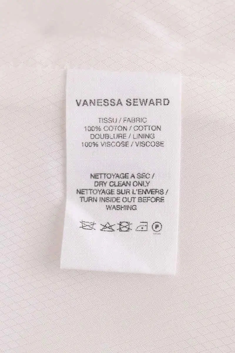 Blazer Vanessa Seward Blanc en Coton