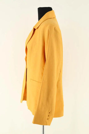 Blazer Saaj Jaune en Lin