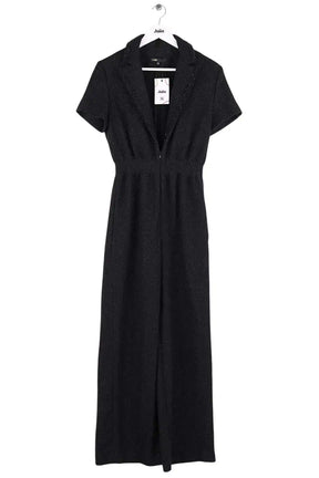 Combinaison Maje Noir en Synthétique, taille S - Seconde Main