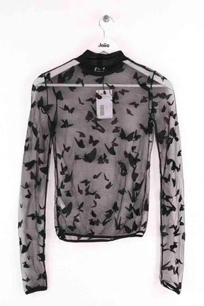 Blouse Saint Laurent Noir en Synthétique