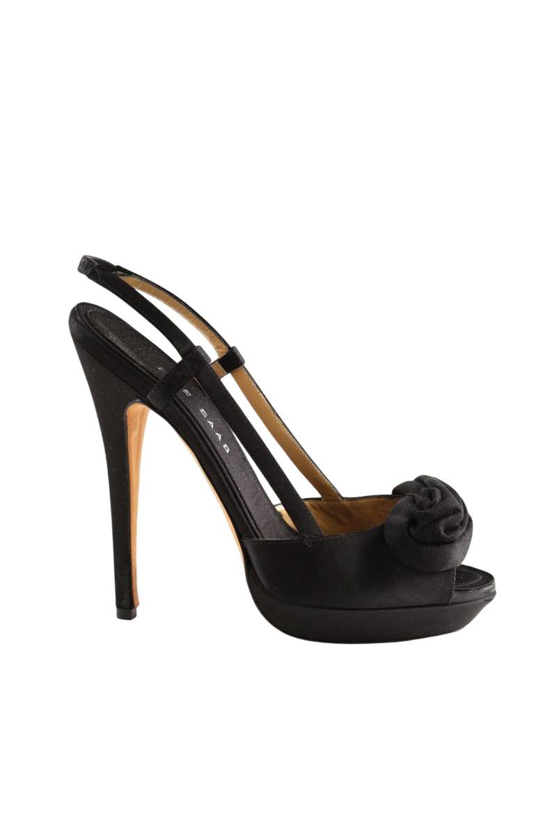 Talons Elie Saab  Noir