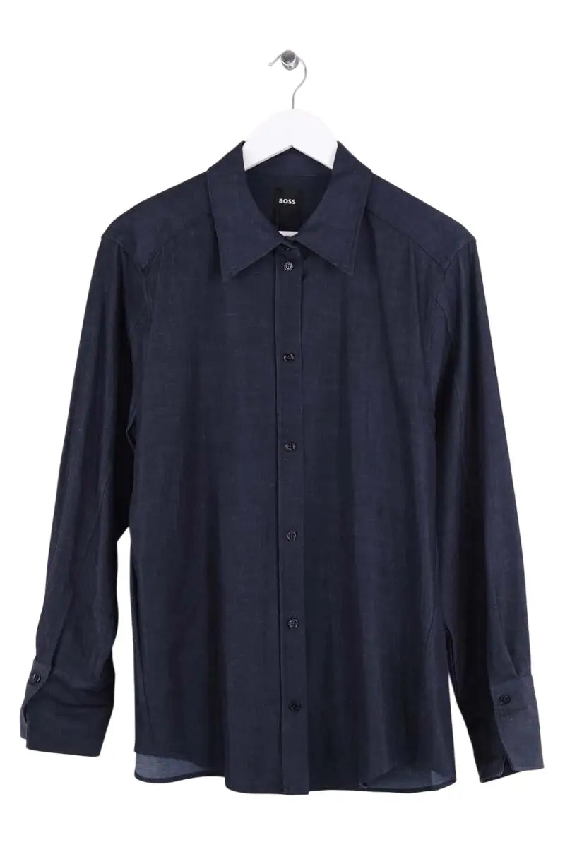 Chemise Boss Marine en Synthétique, taille XXL - Seconde Main
