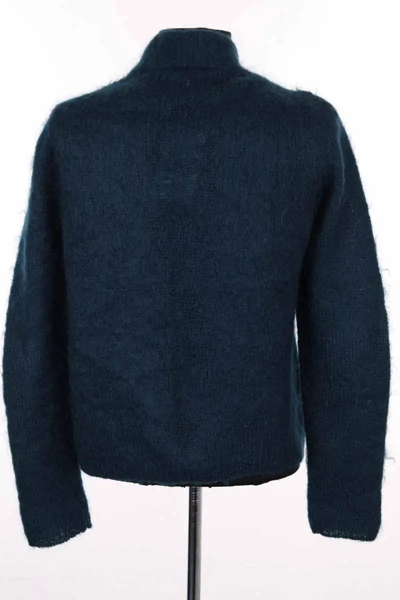 Cardigan Des Petits Hauts Bleu en Laine