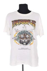 T-shirt The Kooples Beige en Coton, taille S - Seconde Main