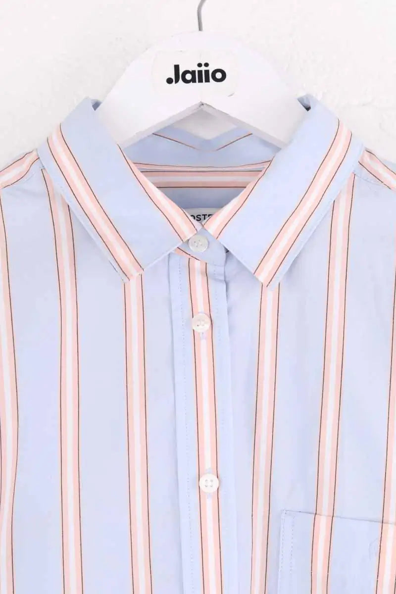 Chemise Lacoste Bleu en Coton