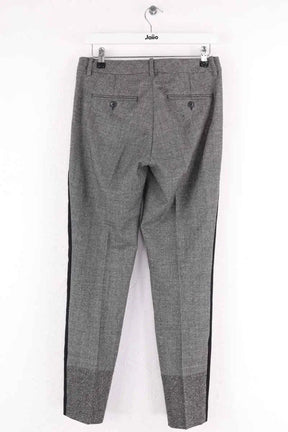 Pantalon droit Max Mara Gris en Laine