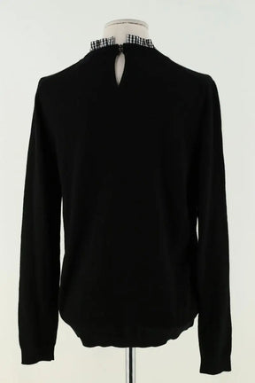 Pull Sézane Noir en Coton