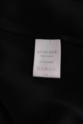 Jupe Anine Bing Noir en Soie