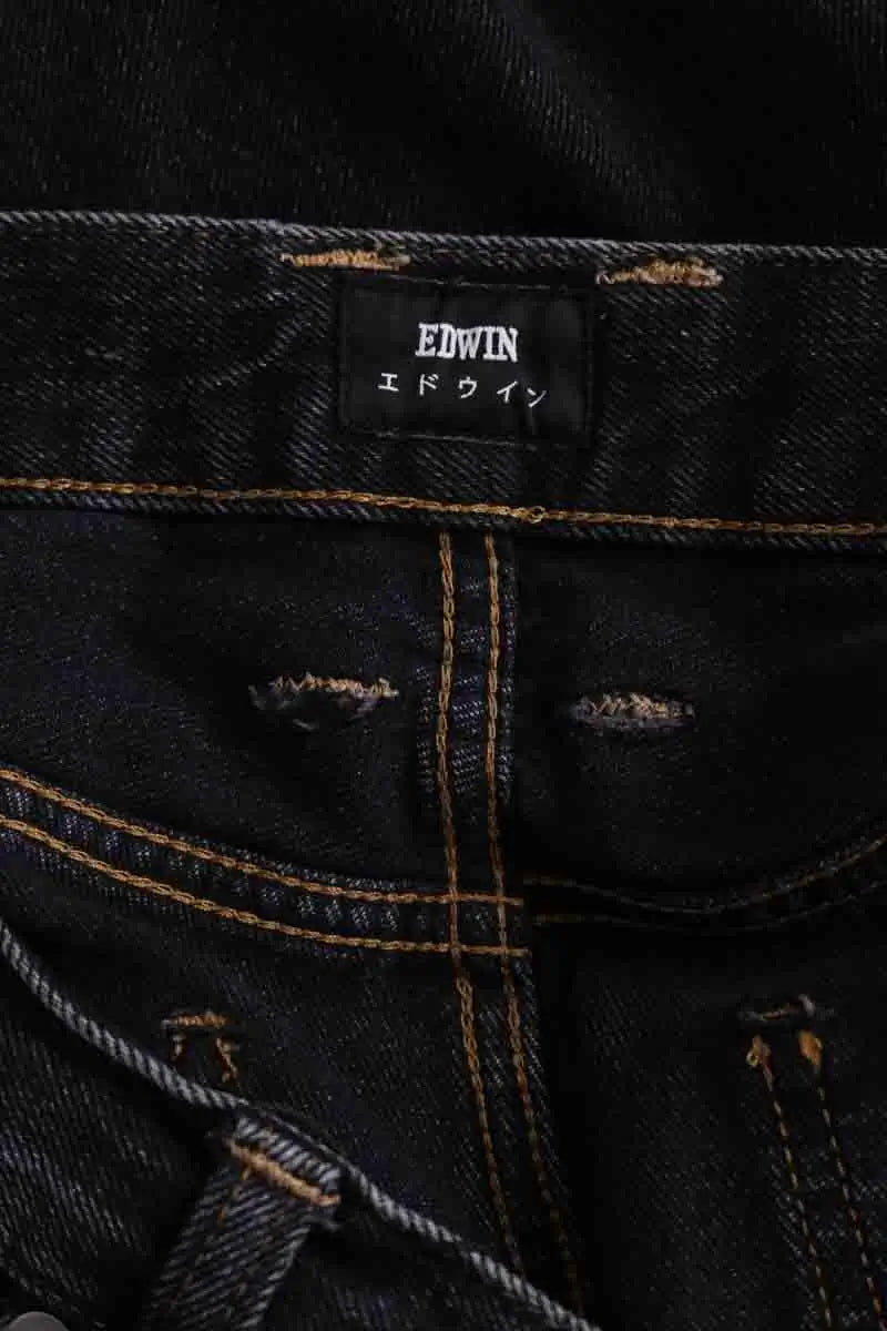 Jean droit Other Brand Noir en Coton